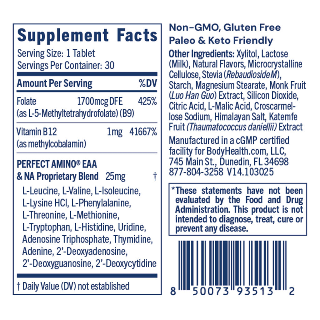 Methyl B12 & Folate
