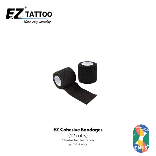 EZ Cohesive Bandages 12rolls