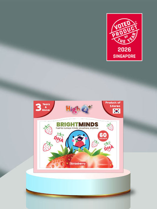 Herbal Pharm High Q+ BrightMinds Strawberry 60's - Herbal Pharm Singapore