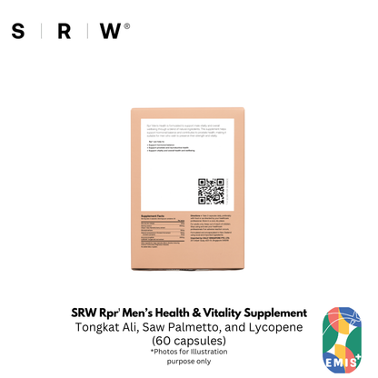 SRW Rpr¹  Men’s Health & Vitality Supplement