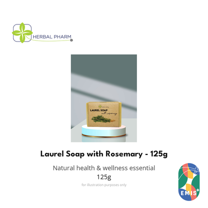 Laurel Soap with Rosemary - 125g