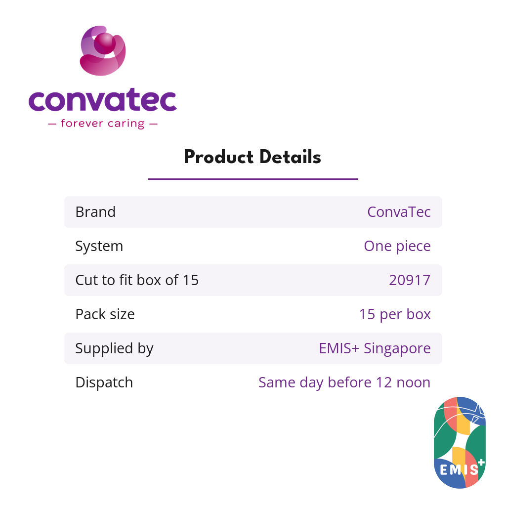 ConvaTec ActiveLife Little Ones One Piece Urostomy Pouch, Paediatric product details
