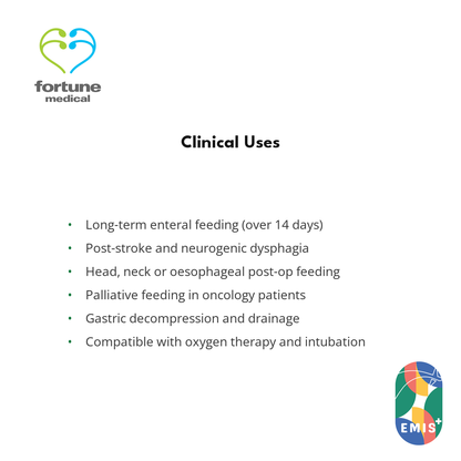 FortuneMed nasogastric tube clinical uses