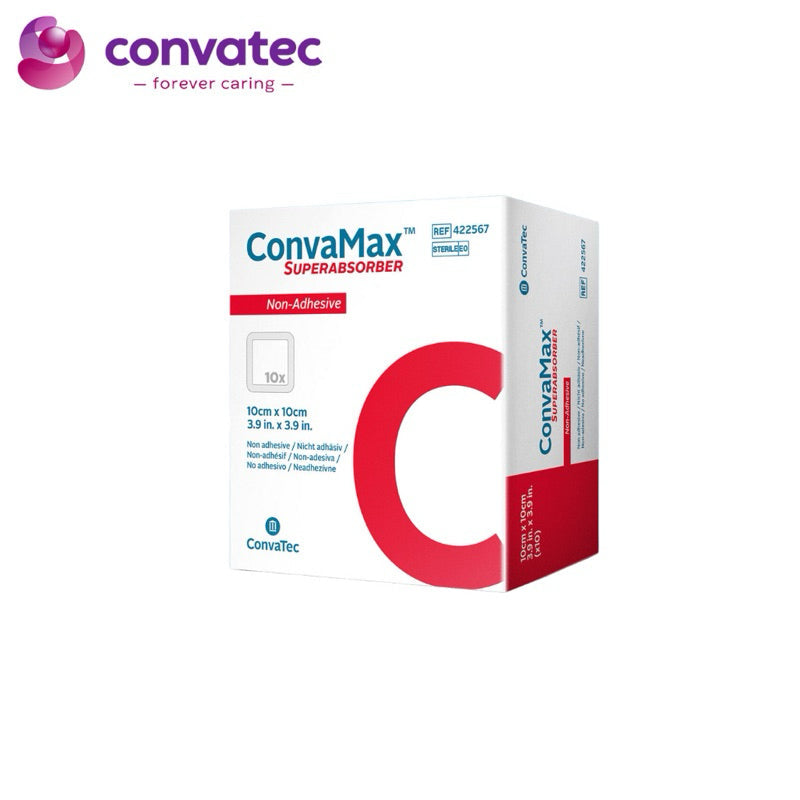 ConvaMax ™ Superabsorber 10cm x 10cm [Per Box]