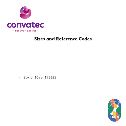 ConvaTec Straight Tail Closure Clips for Drainable Ostomy Pouches