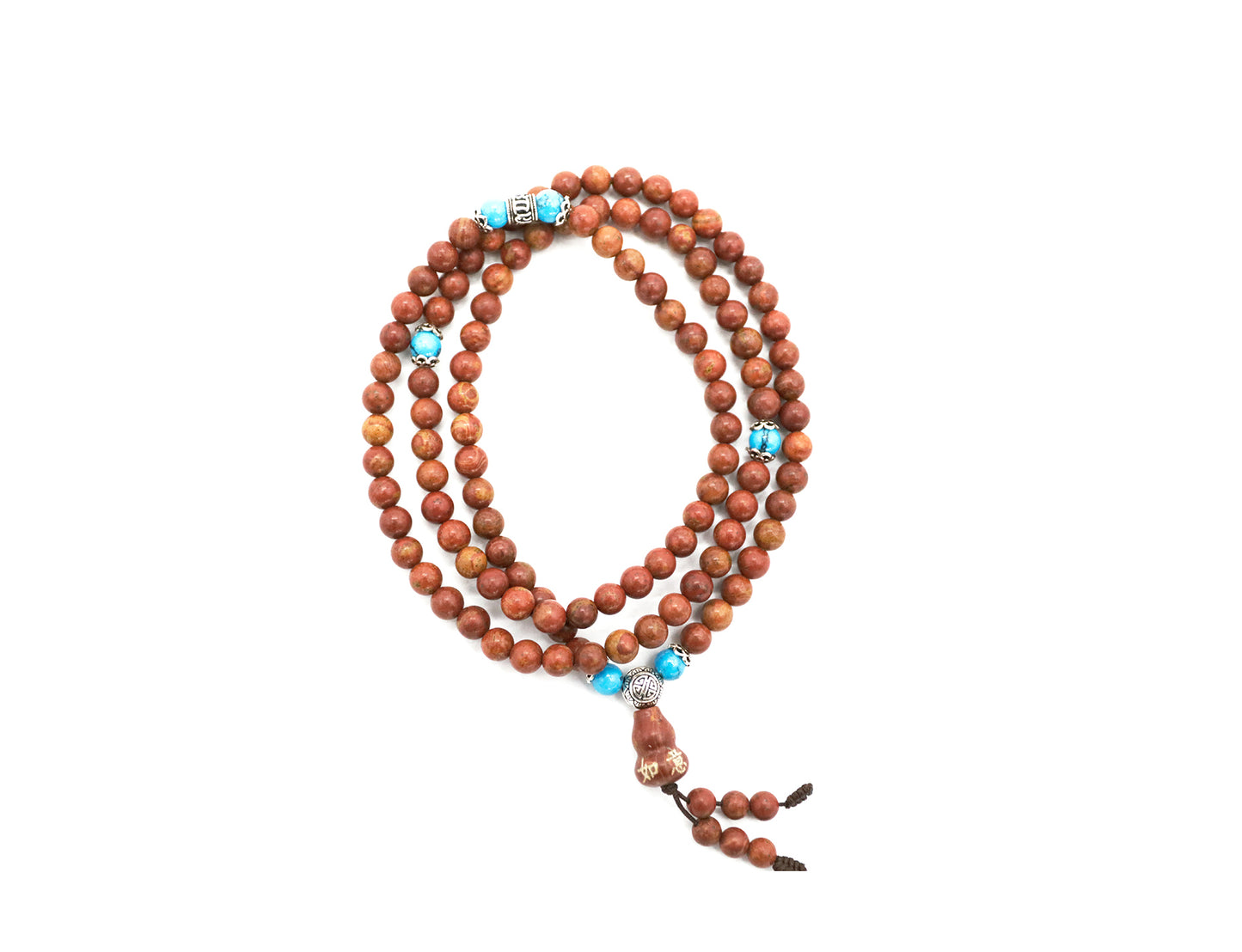 Ladies Engraved Silver Bracelet 07如意